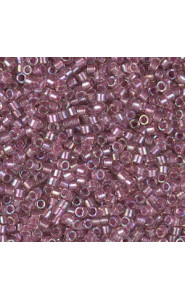 Miyuki delica Beads 11/0 - Sparkling antique rose lined crystal ab DB-1745
